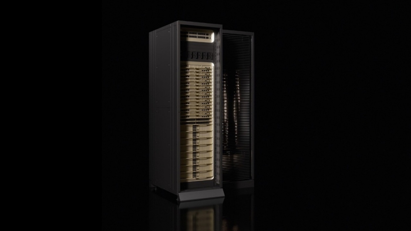 Rack cabinet with power distribution