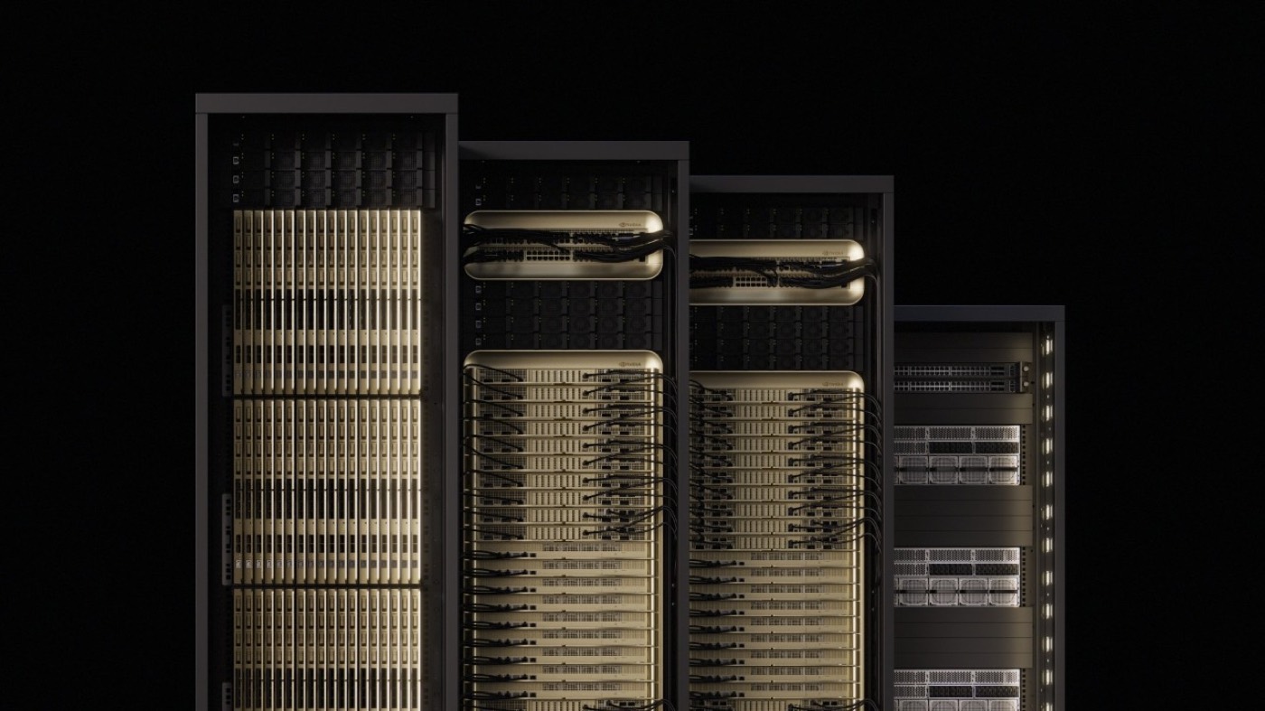 High-density rack row